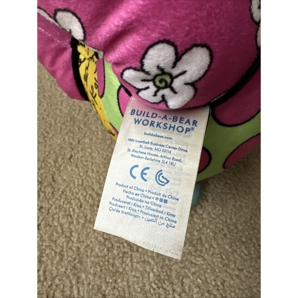 Romero Britto Build A Bear Plush Teddy Bear Brazil Pop Art Limited Edition 2015 - Picture 13 of 13